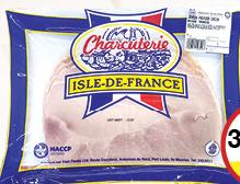 CIDF Jambon Premier Choix Nature Tranche - kg