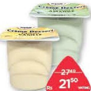 Yoplait Crème Dessert Amande, Chocolat, Vanille 100 g