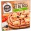 Pizza chèvre cuite au feu de bois Carrefour, la boîte de 420 g