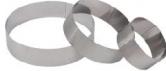 Lot de 3 cercles de cuisson