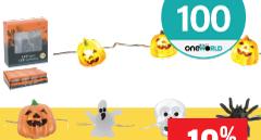 Halloween 20 Silverwire Garland LED lights