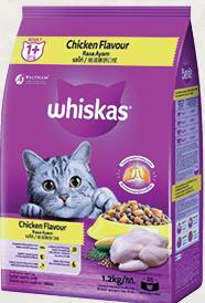 Whiskas Chicken Flavour Cat Food 1.2kg