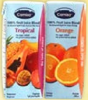 CAMISA Jus 200ml (Tropical & Orange)