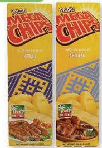 Mega Chips Potato Chips 100g (All Refs)