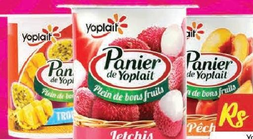 Yoplait Panier Fruite Litchis 125g