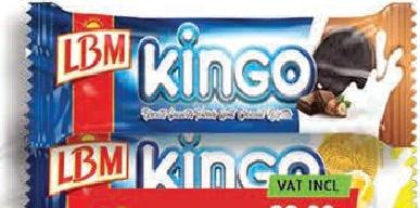 LBM Kingo Biscuits 40g (4 Refs)