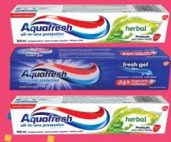 Aquafresh Dentifrice Herbal / Fresh Gel 100ml