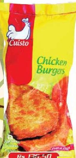 Cuisto Chicken Burgers X10 570g