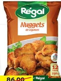 Régal Nuggets de Légumes 250G