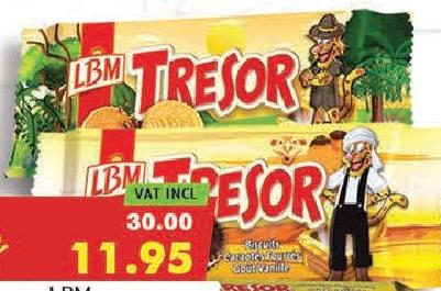 LBM Biscuits Tresor 60g (5 Refs)