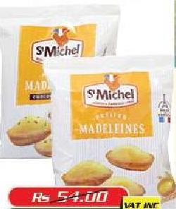 St Michel Mini Madeleines Nature 85g / Pepites Choco 75g