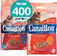 Canailou Croquettes aux Poissons / Mix Volaille pour Chat, 4kg