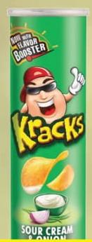 Kracks Potato Crisps 160G