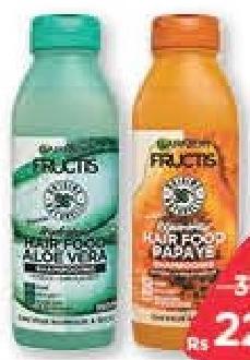 Fructis Shampooing Hair Food Aloe, Banana, Papaya 350 ml