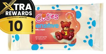 Cuties Baby Wipes (80's)