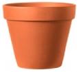 Terracotta Pot 11.6 X 13 cm Brown