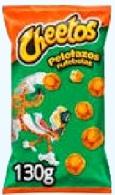 Cheetos Futebolas Pelotazos Corn Puffs, 130g