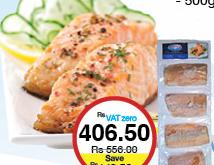 Marina Salmon Portions - 500g