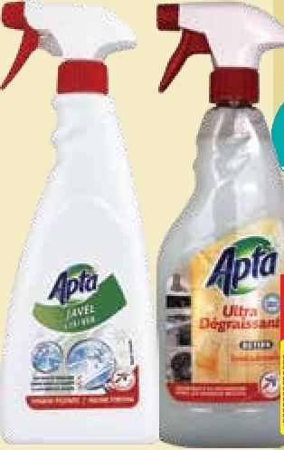 Apta Javel/Ultra Dégraissant Savon Marseille Spray 750ml
