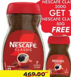 Nescafe Classic Jar 200g (Promo Pack)