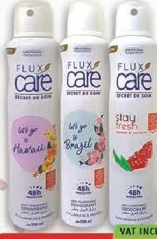 Flux Care Deodorant 250ml (All Refs)