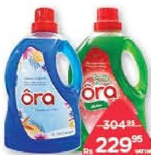 Ora Liquid Laundry Detergent All Range 3L