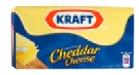 Kraft Cheddar Cheese Block 250g