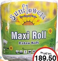 Sunflowers Maxi Roll Extra Soft