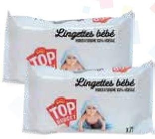 Top Budget Lingettes Bébé x 72