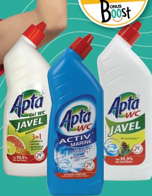 Apta Gel WC Agrumes/ Eucalyptus/ Marine 750ml
