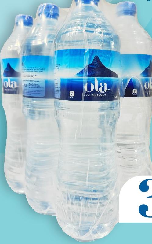 Ola Source Water Pack 6 X 1.5LT