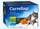 Pâtée pour chat adulte en gelée Vitalive Companino CARREFOUR Les 24 sachets de 100 g