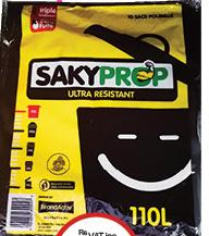 Sakypop Ultra Resistant Trash Bags 110L