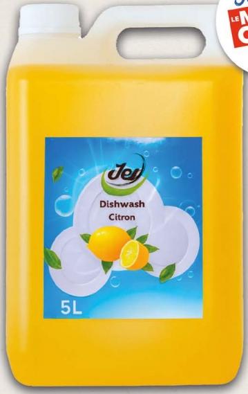 JES Dishwash Liquid Lemon/Apple 5L