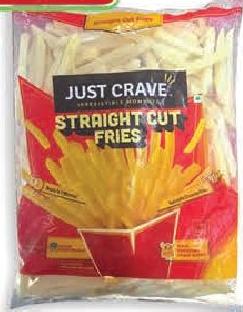 Just Crave Straight Cut Fries 1kg