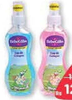 BébéCâlln Eau de Cologne avec Vaporisateur Bleu, Lavande, Rose 200 ml