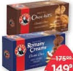 Bakers Choc Kits Original & White Chocolate, Romany Creams Tous Parfums 200 g