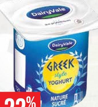 DairyVale Greek Style Yoghurt Nature Sucré 125g