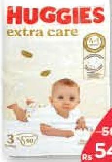 Huggies Extra Care Diapers Size 3, 4, 5