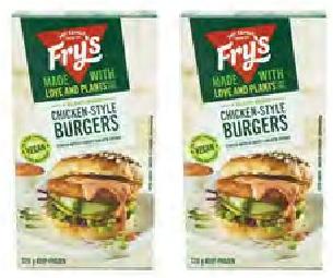 Fry's Frozen Food-320G Vegan Chicken Burger