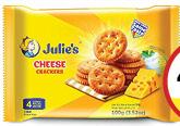 Julie's Cheese Crackers - 100g