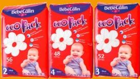 BébéCalin Eco Pack Diapers Midi x56 / Maxi x52 / Junior x48