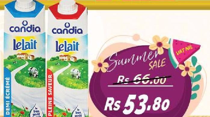 Candia UHT Milk 1lt (All Refs)
