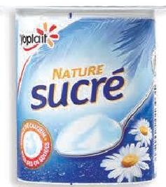 Yoplait Nature Sucré Yoghurt 125g