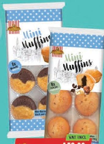 M Moulin Muffin Black/White 180g / Cocoa Filled 240g