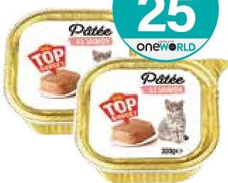 Top Budget Pâté au Saumon pour Chat 300g