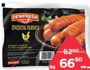 Dewfresh Chicken Franks 340 g