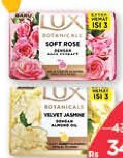 Lux Soap Bars Magical Orchid, Soft Rose, Velvet Jasmine 100 g