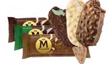 Magnum Mini Ice Cream 6's-55ML All Refs