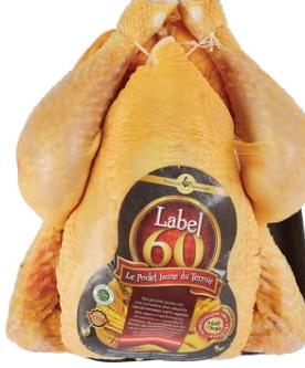 LABEL 60 Whole Chicken Fresh 500G